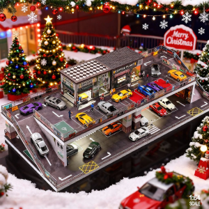 Model Car Garage for Multiple Brands 1:64
