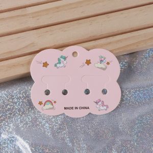 กระดาษบรรจุหูต่างๆ กระเป๋าใสสีขาว กระดาษบรรจุกล่องรูปสี่เหลี่ยม สไตล์เรียบง่าย รูปเข็มขัด รูปยางยืดผม รูปยางยืดผม กระดาษบรรจุหูต่างๆ