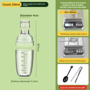 XIANGYOUYOU | Shaker Cup Lemon Tea Making Kit Shaker Set