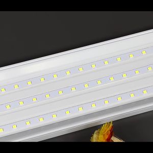 (4 pcs)Aluminum alloy wide version120cm LED 40w 60w 80w dust anti-mosquito anti-fall multi-function