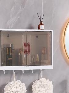 Wall-Mounted Toilet Overhead Storage Rack Non-drilling