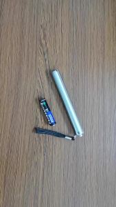 Đèn Pin Mini LED Bằng Thép Không Gỉ Độ Sáng Cao Di Động Dùng Cho Du Lịch Cắm Trại Ngoài Trời Đi Bộ Đêm Sử Dụng Khẩn Cấp