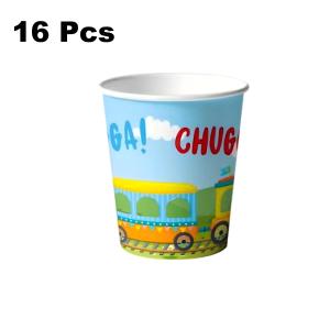 157 Pcs Train Party Decorations&Tableware Set-Plates Tablecloth Banner Balloons etc Chugga Chugga Two Two Birthday Decorations