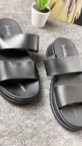 Sandal Selop Wanita Karet Balance Ban Double Motif Strap 2 0912-1A