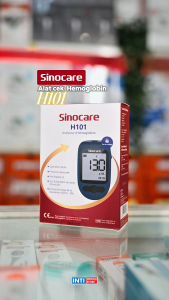 SINOCARE - Alat Cek HEMOGLOBIN Tes Anemia H101 | HB Analyzer Monitoring System Set Lengkap
