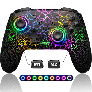 BEBONCOOL | Tay Cầm Chơi Game Không Dây BEBONCOOL Q215 9 Đèn Nền Có Thể Lập Trình Tương Thích Đa Nền Tảng Với Switch/OLED/Lite/Android/iOS/PC