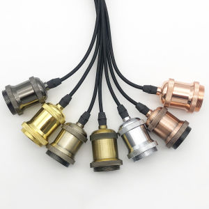 Đui Đèn Nhôm Cổ Điển E27 Kiểu Retro Dùng Cho Bóng Đèn Edison Đèn Treo Công Nghiệp