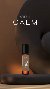 e38 eRoll Calm | 100% Natural Essential Oils Aromatherapy Headache Migraine Muscle ache Pain Minty Cooling Refreshing