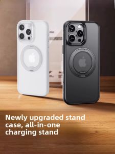 LINGKEN | Supportive Transparent iPhone Case with Magsafe Charging