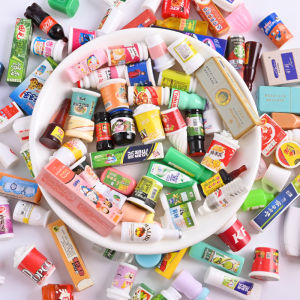 Miniature Toy Mini Realistic Beverage Simulation Micro Model Blind Box Snack Drink Small Bottle Blind Bag Little Gift