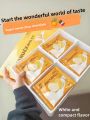 Frunack Orange Slice Chocolate Korean Brand White Chocolate with Cocoa Butter Snacks for Women Gift Boxed Packaging. 