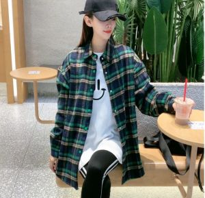 Plush Checkered Warm Shirt Flannel