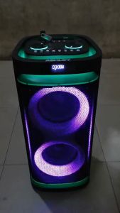 [ORIGINAL] Speaker Aktif Portable ASHLEY JOSS 82 JOSS82 Original 8 x 2 Inch Free 2 Mic Wirelesss
