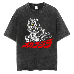 เสื้อยืดวินเทจ - ผ้าฝ้ายแท้คุณภาพพรีเมียมแบบซักแล้ว |   เสื้อยืดวินเทจเนื้อนุ่มทันสมัยพร้อมดีไซน์คอกลมคลาสสิก!