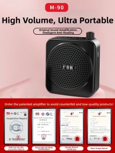 Teachers Wireless Microphone Amplifier Large Volume Machine for Lecturing And Class Use New Model Small Bee Amplifier