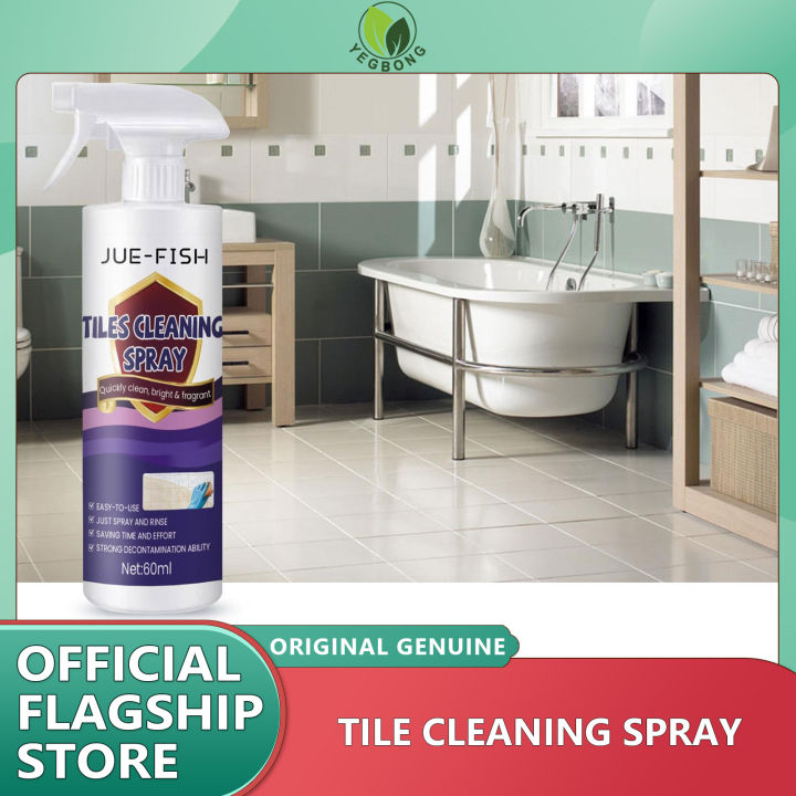 Juefish Bathroom Tiles Dirt Sturborn Stain Remover Cleaning Spray