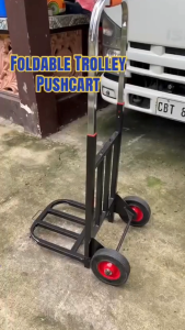 FOLDABLE TROLLEY UPTO 60KG MAX LOAD THICK MATERIALS (FREE RUBBER CABLE)