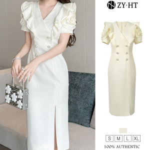 Zyht phụ nữ ăn mặc Đầm công sở váy hàn quốc kỳ nghỉ dresse ĐầM Dạ HộI tham dự sự kiện dresse trang phục sang trọng Đầm thời trang Đầm đi tiệc Wedding dresse 50941