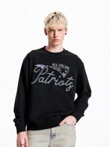 SEASON HIGH | Comfortable Patriots NFL Co-branded Autumn Mens Hoodie