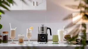 Biolomix | Máy Tạo Bọt Sữa Và Máy Hấp Sữa Điện BioloMix 6 Trong 1 Có Thể Tháo Rời Tự Động Tạo Bọt Nóng/lạnh Dùng Cho Cà Phê Và Sôcôla Nóng An Toàn Với Máy Rửa Chén