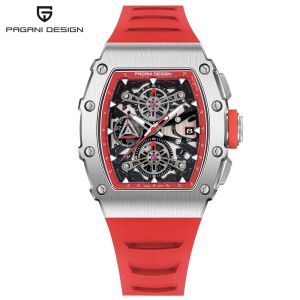 Pagani Design | PAGANI DESIGN YS011 Men Quartz Watch Hollow Dial Multifunctional Sports Watch Sapphire Crystal Stainless Steel Wristwatch