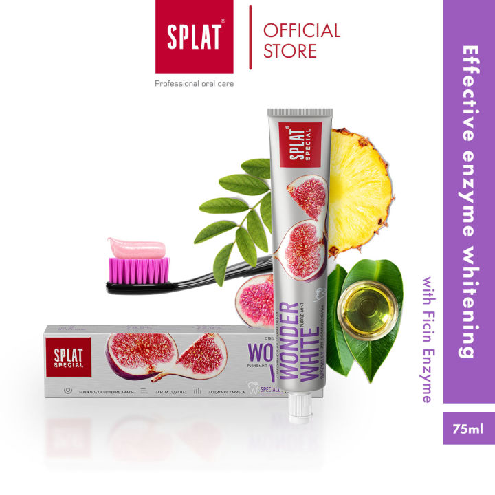 SPLAT Special Series Wonder White Toothpaste [75ml] | Lazada