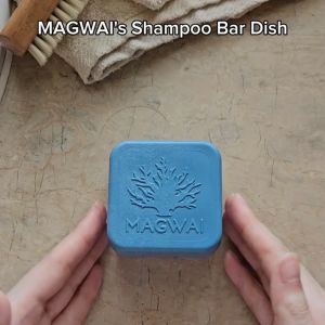 MAGWAI Shampoo Bar Dish / Soap Dish / Travel Case | Made Locally with Recycled Plastic