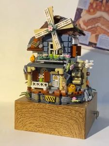 DIY Puzzle Block Blok Bangunan Puzzle Dilengkapi Dengan Kotak Musik Dunia Mainan Puzzle Edukasi Anak