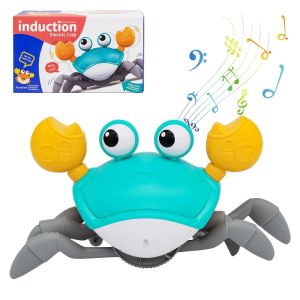 Dancing Crab Run Away Toy for Babies Crawling Interactive Escape Crabs kids electronic toys Birthday Christmas Gifts No Battery