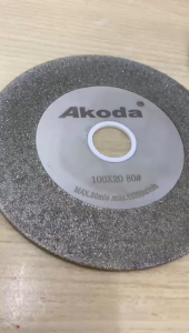 AKODA 4" Plating Diamond Blade & 4" Plating Diamond Cup Wheel ( #80 ) Premium Quality Profesional Grade
