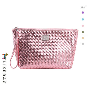 LIKEBAG Túi Dệt Nữ Thời Trang Túi Xách Túi Mỹ Phẩm Túi Du Lịch Dệt Túi Dệt Đựng Đồ Di Động Túi Dệt Giặt Được