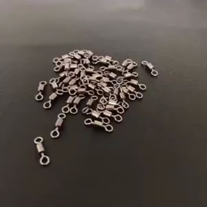 30Pcs Fishing Connector Swivel Bearing Fishing Barrel Fishing Accessories