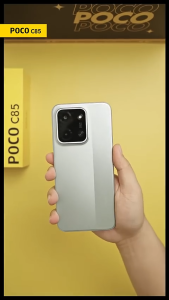 ❄️Christmas Mega Sales❄️ POCO C85 Smartphone 8GB+256GB | 6000mAh Battery | 6.9 Inch HD Display | 50MP AI Camera | Android 13 | 5-Year Warranty