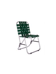Ultra-Light Portable Aluminum Alloy Folding Chair Outdoor Camping Beach Fishing Leisure Chair with Strap for Outdoor Activities