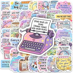 50-100PCS Cartoon Cute and Inspirational Laboratory Stickers DIY Decoration Notebook Skateboard Computer Stickers