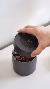 Outpeak Vacuum Coffee Canister - Electric Airtight Coffee Storage Container with Auto Vacuum Seal