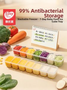 Easy Your Home | Baby Food Storage Container Freezing Mold