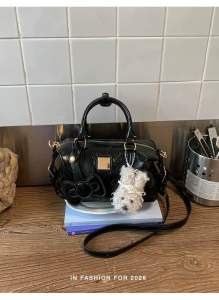 [𝐅𝐔𝐋𝐋𝐁𝐎𝐗 QUÀ TẶNG 🎀] Túi xách nữ CEEKAY CHÍNH HÃNG da pu đính nơ kèm móc thỏ xoăn – túi đeo chéo cute tiểu thư