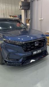 Honda CRV CR-V 2017 - 2024 Dragon Scale Side Mirror Smoke Led With Signal Running Indicator DRL Signal Welcome light