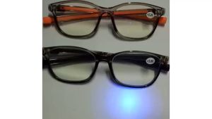 Kacamata Untuk Mata Rabun Jarak Dekat Hipermetropi  + Lensa Anti Radiasi Sinar Biru Model Unik Dengan Gagang Lentur Bisa Di Tarik Di Gantung Di Leher - BISA UNTUK PRIA WANITA - MURAH SIMPLE DAN PRAKTIS