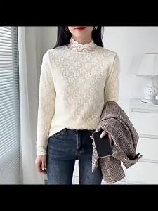 chaqi | Fashion High Neck Warm Fitted Innerwear Sweater
