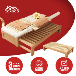 CONOCO mall Solid Wood Folding Bed Retractable Bed Frame Retractable Sofa Bed Dual-purpose Retractable Bed