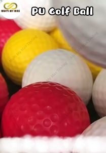 PU Golf Ball Soft Elastic Foam Ball Indoor Training Driving Range Golf Accessories 高尔夫球 Golf Bola Training