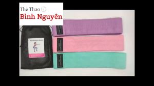Dây Kháng Lực Miniband Vải - Dây Thun Đàn Hồi Cao Cấp SIÊU BỀN Tập Mông Đùi Squat Tại Nhà