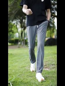 NS กางเกงขายาว กางเกง กางเกงขายาวผู้ชาย กางเกงลำลอง มีกระเป๋า ผ้าไหมน้ำแข็ง ผ้านุ่ม แห้งเร็ว ยืดได้เยอะ เอวสูง ราคาถูกใส่สบาย เสื้อผ้าผู้ชาย ไซส์ M-5XL ใส่ได้40-100kg