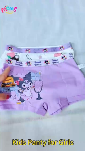 High Quality 2PCS Cotton Red Underwear for Kids 3-10 Years Old New Theme Kuku Printed Design Boyleg Style Underpants for Girls