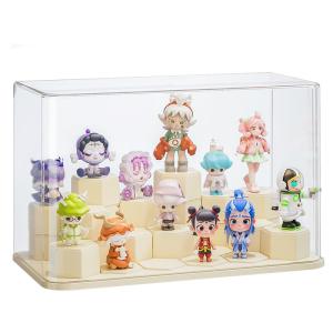 ASCOR | Transparent Labubu Collection Display Shelf