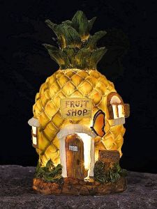 Solar Pineapple Lamp Outdoor Waterproof Garden Decoration Strawberry House Balcony Courtyard Lawn Artware Decorative Lamp