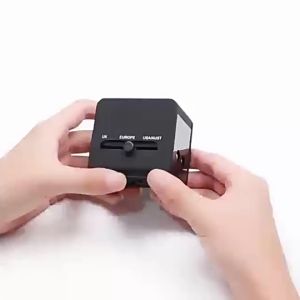 Global Universal Travel Adapter Plug PD 35W 3USB+2Type-C Port International Travel Adapter 2.1A Fast Charging Power Wall Charger Socket Converter