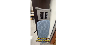 Mesh Top Iron Board Foldable Ironing Board & Anti-Slip 90  x 30 cm (8421-T) Anti Gelincir & Boleh Laras (36 x 12 inci)